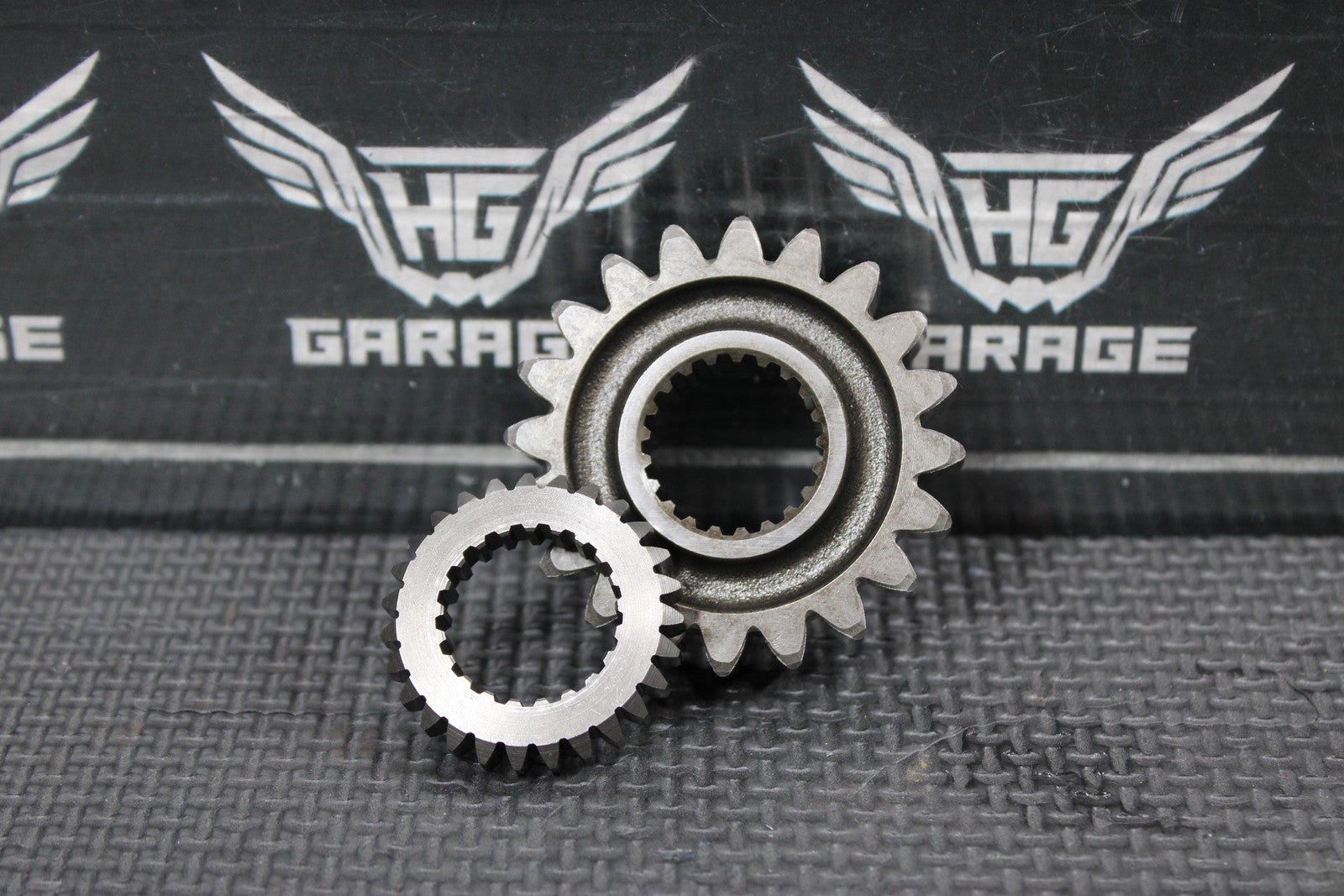 1997 92 - 98 KAWASAKI KX250 OEM CRANKSHAFT CRANK SHAFT PRIMARY DRIVE SPUR GEARS - hggarage