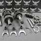 1995 SUZUKI RMX250 OEM ENGINE TRANSMISSION TRANNY GEARS GEARBOX SHIFT FORKS DRUM - hggarage
