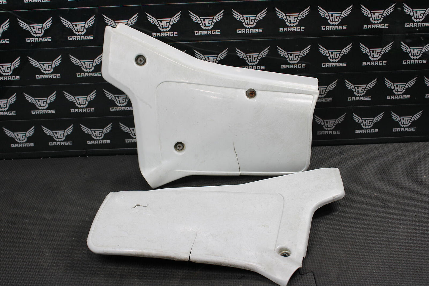 2002 HONDA XR200R OEM LEFT RIGHT SIDE PANELS FAIRINGS COWLS SET