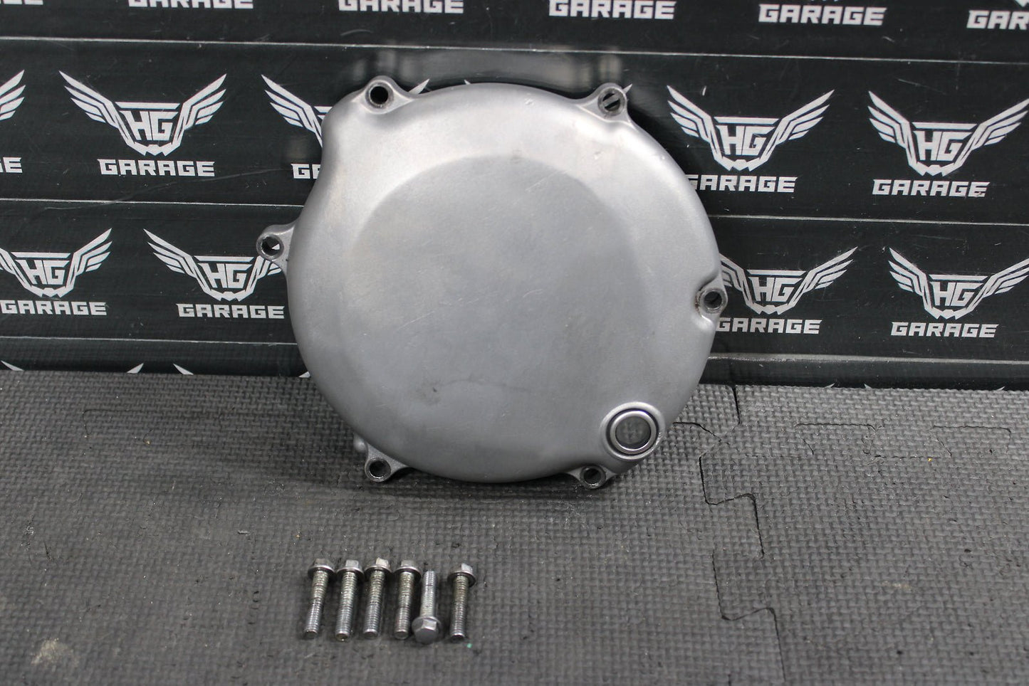 1995 KAWASAKI KX125 OEM OUTER ENGINE MOTOR SIDE CLUTCH COVER 14032 - 1348 - hggarage