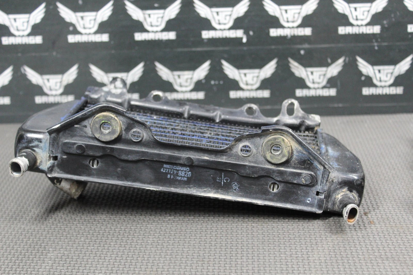 1994 KAWASAKI KX250 KX125 OEM LEFT RIGHT RADIATORS RADS COOLING SYSTEM - hggarage