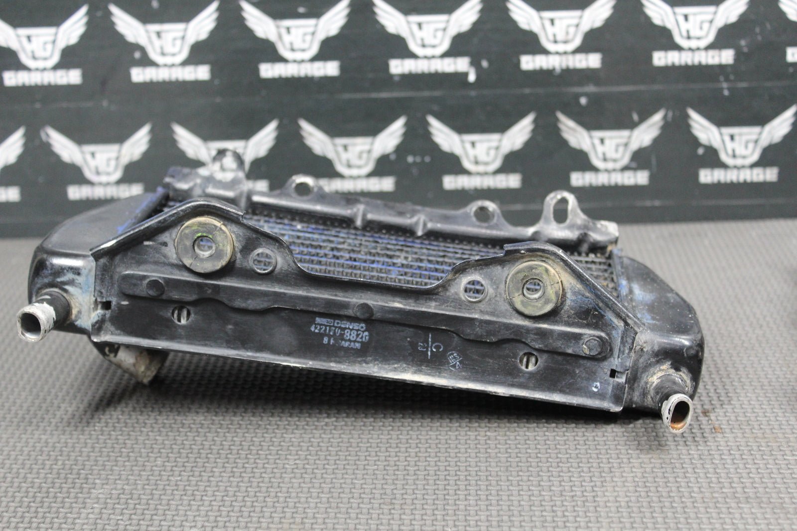 1994 KAWASAKI KX250 KX125 OEM LEFT RIGHT RADIATORS RADS COOLING SYSTEM - hggarage