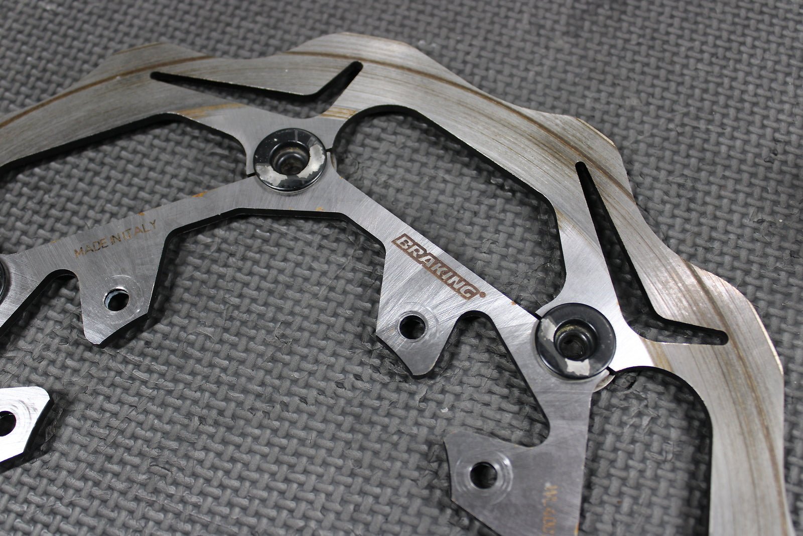 2009 HONDA CRF450R BRAKING OVERSIZED FRONT BRAKE DISC ROTOR ASSEMBLY - hggarage