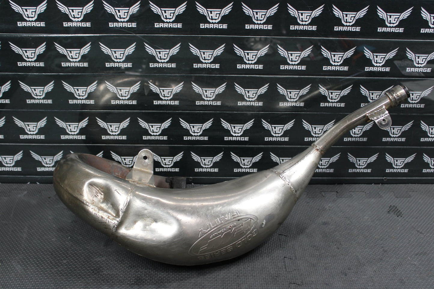 2000 Honda CR125R Fmf Gold Series Fatty Exhaust Pipe Chamber Header - hggarage