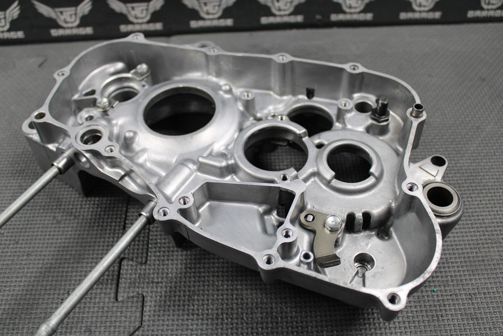 2008 HONDA CRF250R OEM RIGHT ENGINE CRANKCASE CRANK CASE 11100 - KRN - A10 GOOD! - hggarage