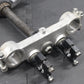 1986 KAWASAKI KDX200 OEM FRONT FORKS LOWER UPPER TRIPLE TREE STEM CLAMP SET - hggarage
