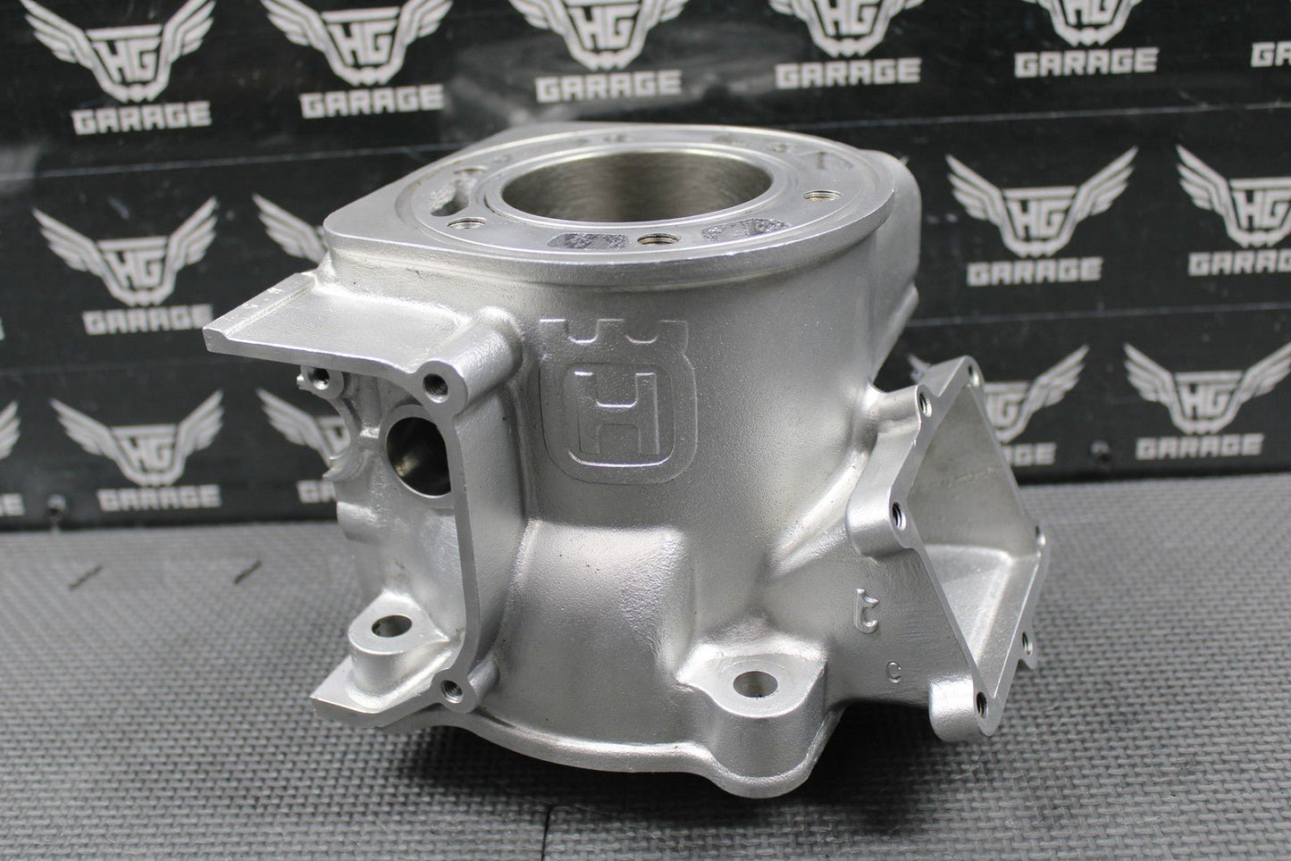 1999 99 - 00 HUSQVARNA CR250 WR250 OEM CYLINDER BORE JUG TOP END 66.40MM 800086805 - hggarage