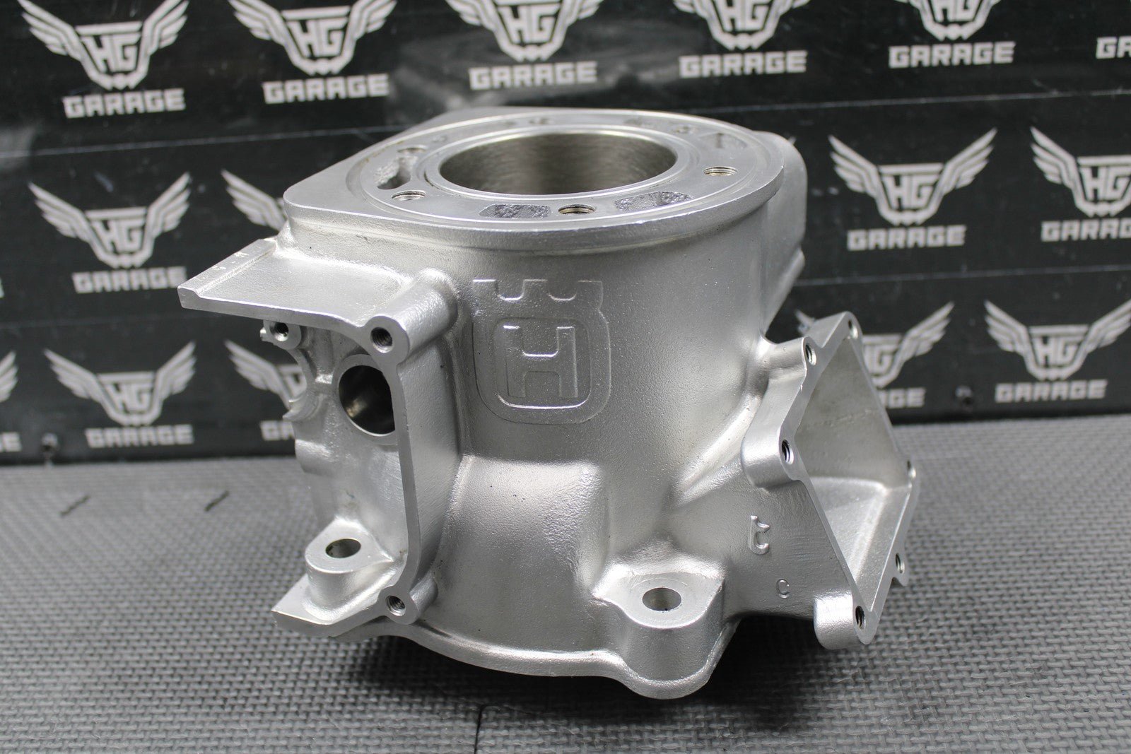 1999 99 - 00 HUSQVARNA CR250 WR250 OEM CYLINDER BORE JUG TOP END 66.40MM 800086805 - hggarage