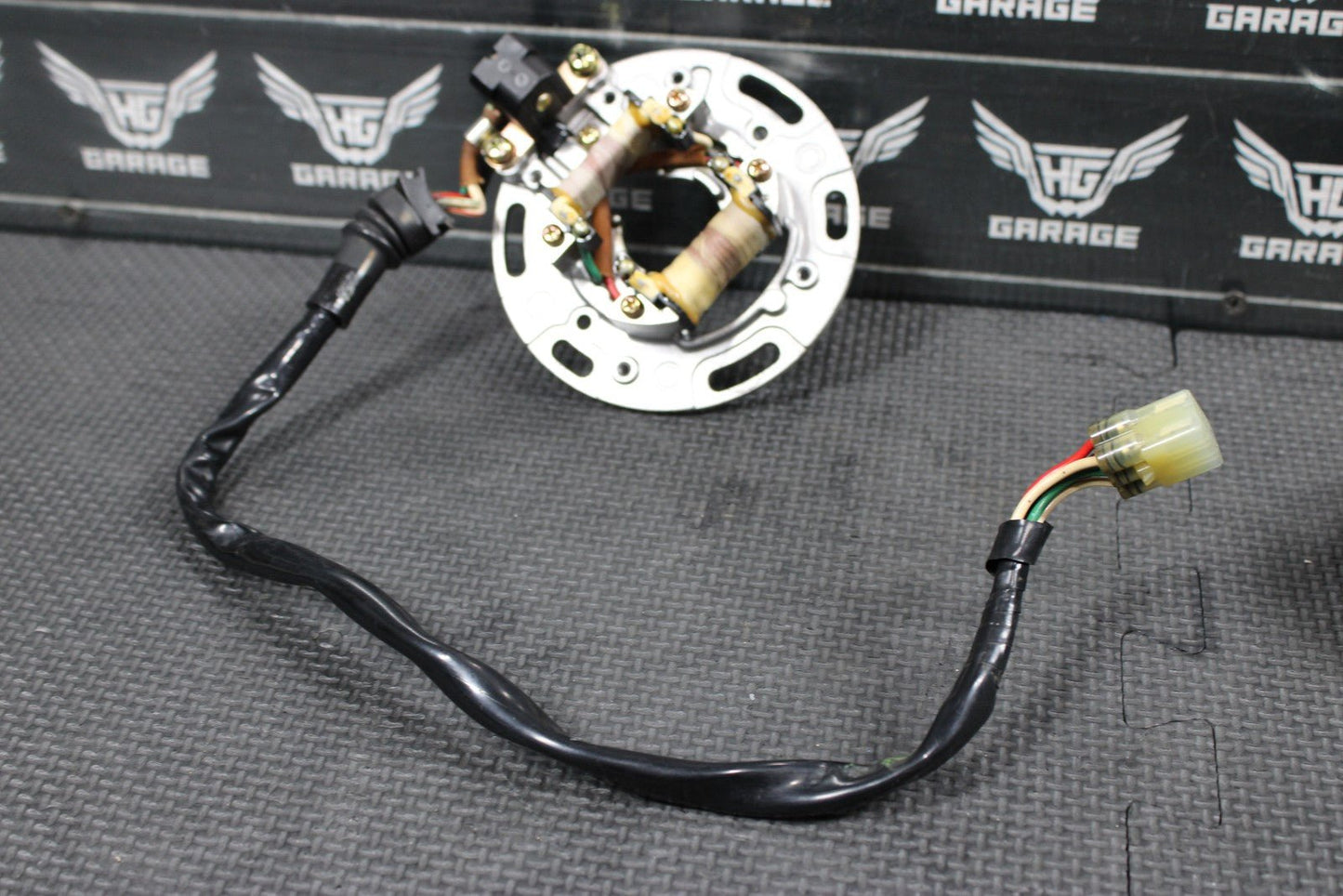 1996 95 - 97 KAWASAKI KX125 OEM STATOR MAGNETO ROTOR FLYWHEEL 21003 - 1294 MINT! - hggarage