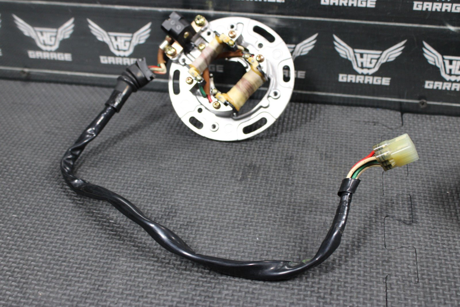 1996 95 - 97 KAWASAKI KX125 OEM STATOR MAGNETO ROTOR FLYWHEEL 21003 - 1294 MINT! - hggarage