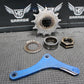 2008 YAMAHA 06 - 09 YZ450F 13T FRONT SPROCKET BLUE MOOSE RACING GUARD CASE SAVER - hggarage