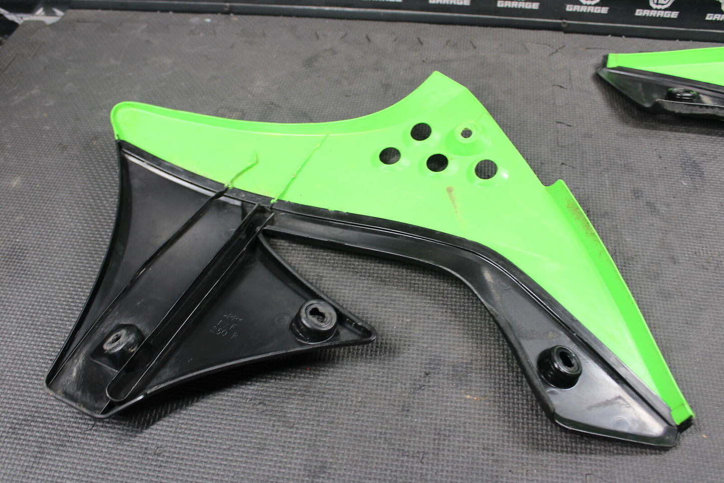 2012 KAWASAKI KX250F AFTERMARKET PLASTICS BODY KIT FENDERS FAIRINGS C