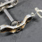 2002 KAWASAKI KX65 OEM FRONT FORKS LOWER UPPER TRIPLE TREE STEM CLAMP - hggarage