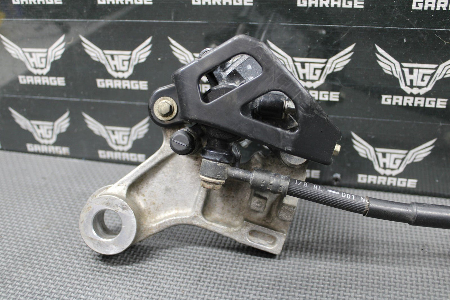 2009 KAWASAKI 2009 2010 KLX250SF OEM NISSIN REAR BACK BRAKE CALIPER MASTER LEVER - hggarage