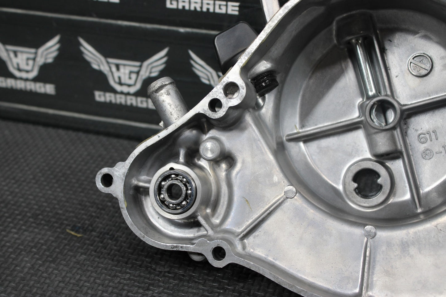 2004 KAWASAKI 00 - 05 KX65 OEM ENGINE MOTOR RIGHT SIDE CLUTCH COVER 14032 - 1501 - hggarage