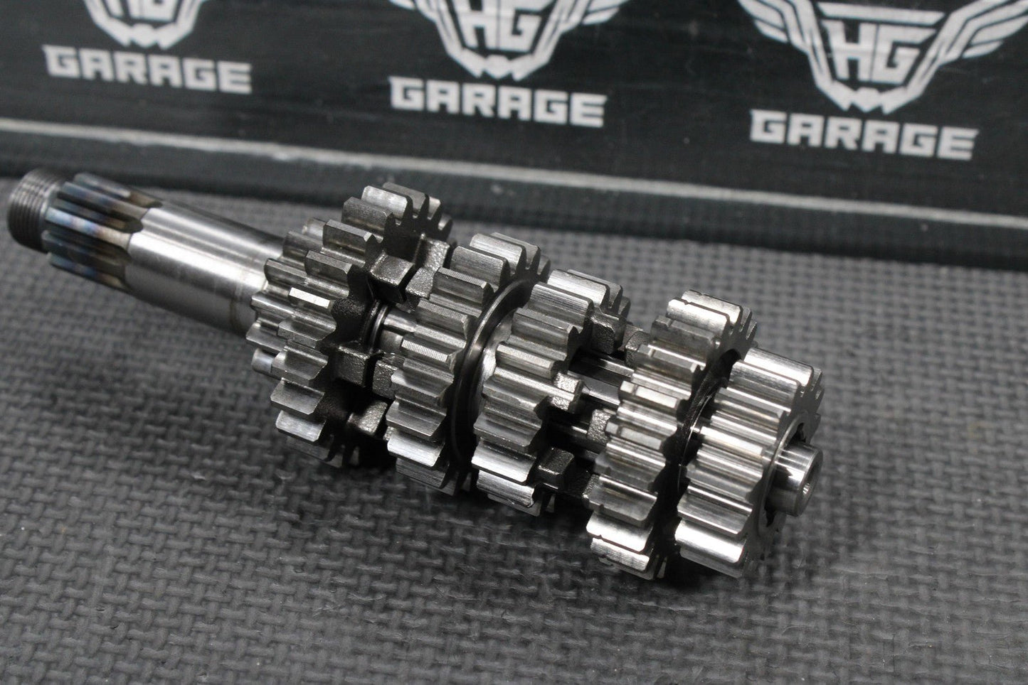 2015 KAWASAKI KX100 KX80 KX85 OEM ENGINE TRANSMISSION TRANNY GEARS GEARBOX DRUM - hggarage