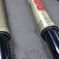 2009 KAWASAKI KX250F OEM RIGHT LEFT FRONT SUSPENSION FORKS SHOCKS GOLD VALVES