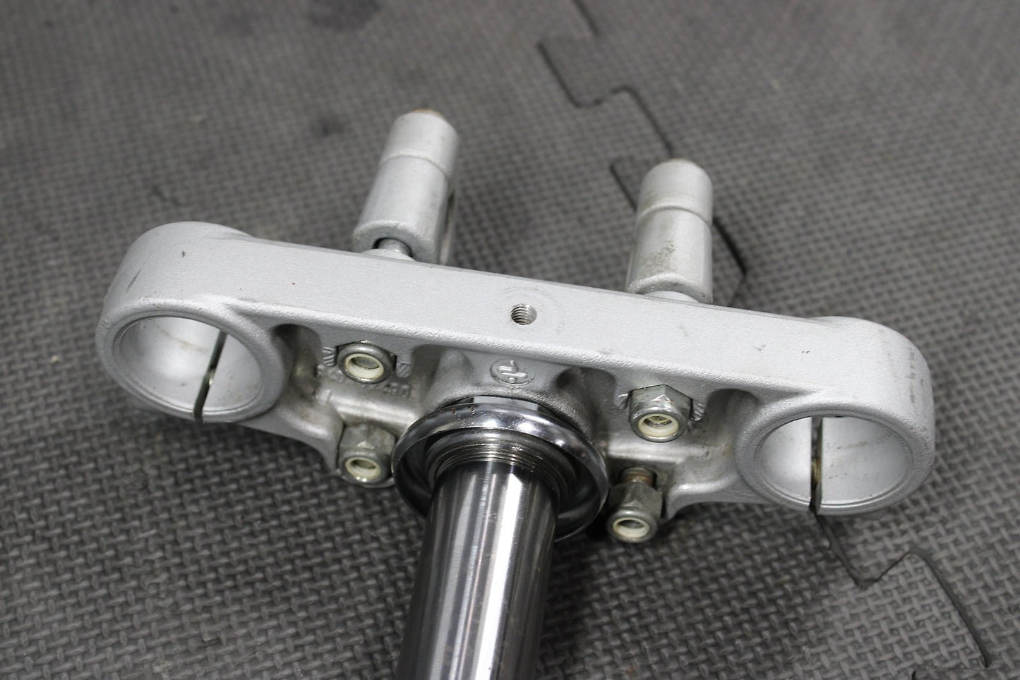 2000 KTM 50SX Junior OEM Front Forks Lower Upper Triple Tree Stem Clamp 45001032 - hggarage