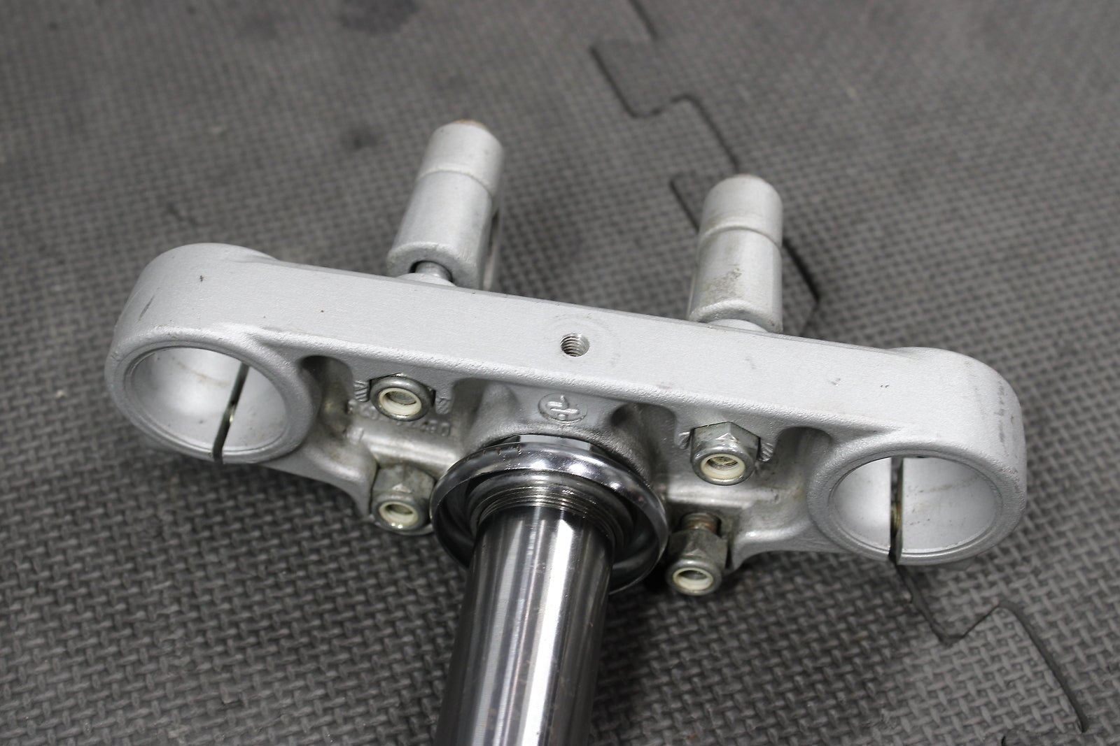2000 KTM 50SX Junior OEM Front Forks Lower Upper Triple Tree Stem Clamp 45001032 - hggarage