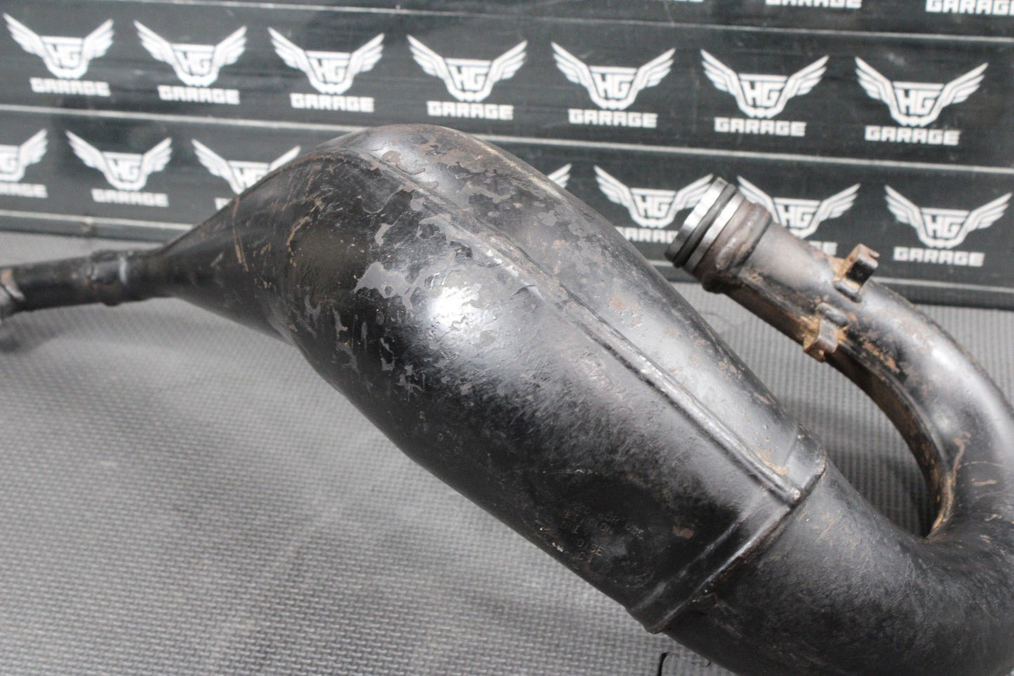 2000 SUZUKI RM125 OEM EXHAUST PIPE CHAMBER HEADER EXPANSION CHAMBER 14310 - 36E30 - hggarage