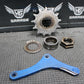 2008 YAMAHA 06-09 YZ450F 13T FRONT SPROCKET BLUE MOOSE RACING GUARD CASE SAVER