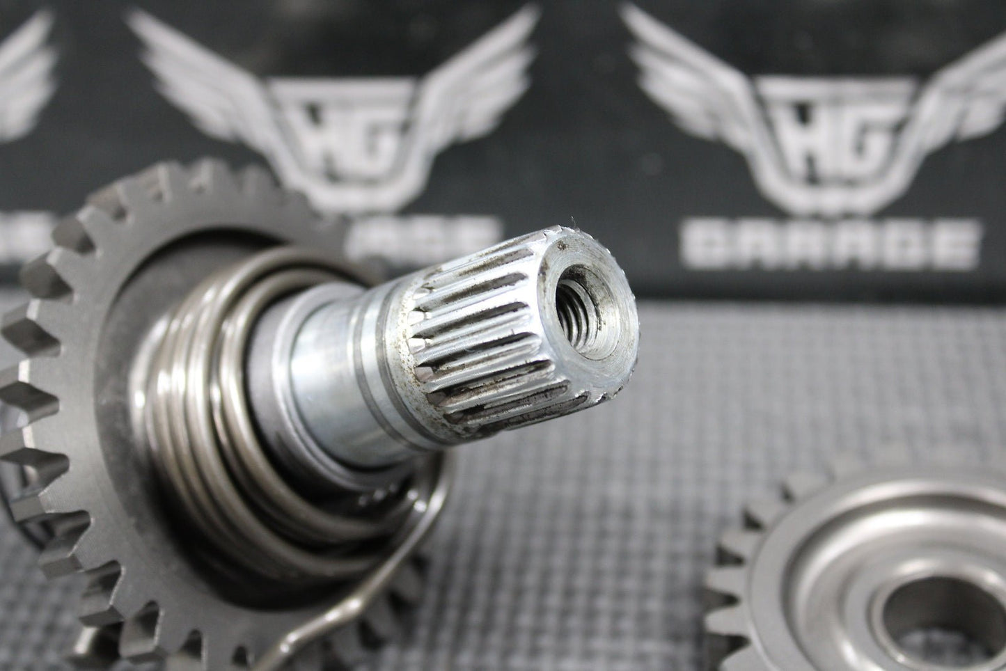 2007 HONDA 07 - 22 CRF150R CRF150RB OEM KICKSTART KICK START SPINDLE SHAFT GEAR - hggarage