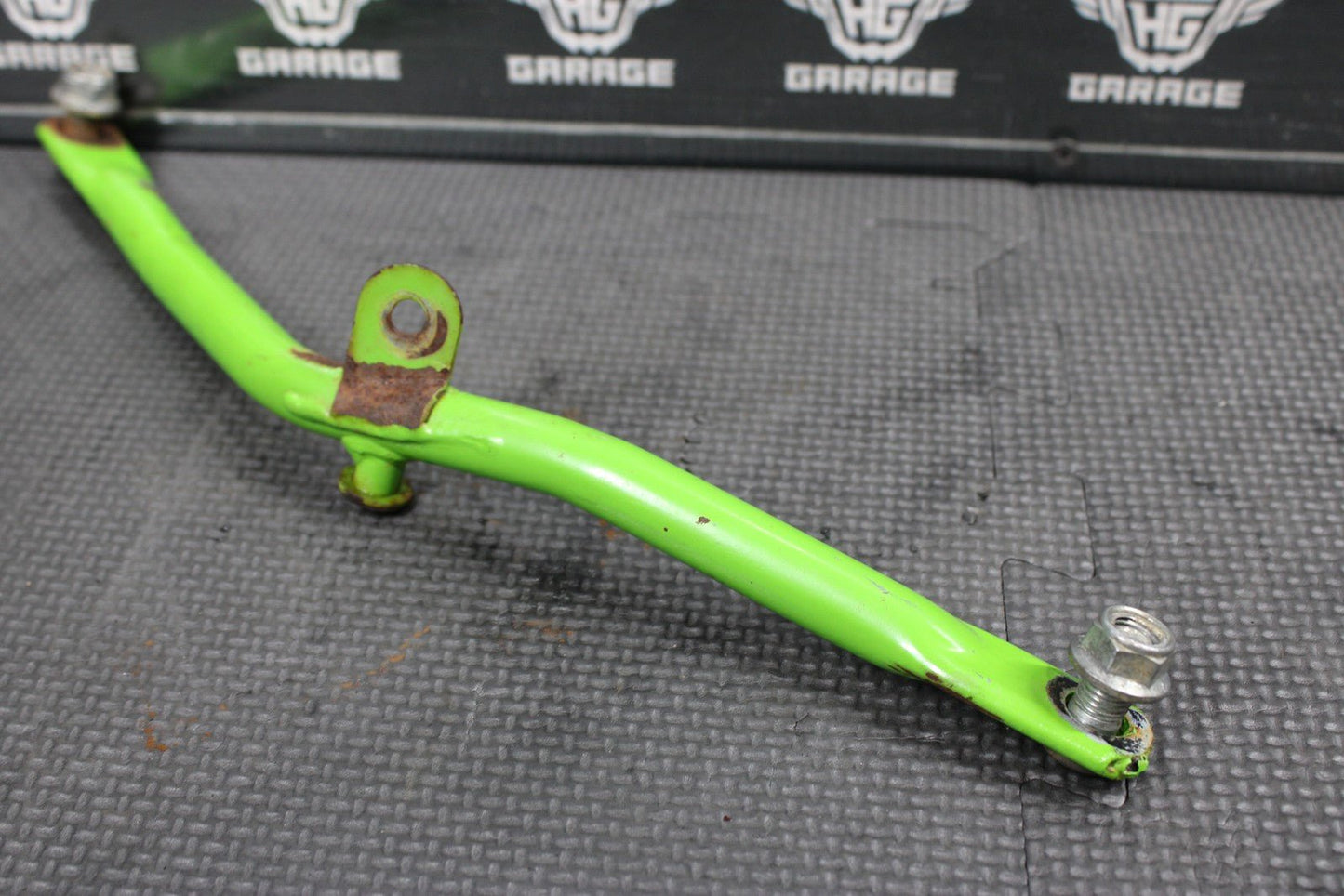 2001 KAWASAKI KX100 KX85 OEM REAR BACK SUB FRAME SUBFRAME 32160 - 1486 - CC GREEN - hggarage