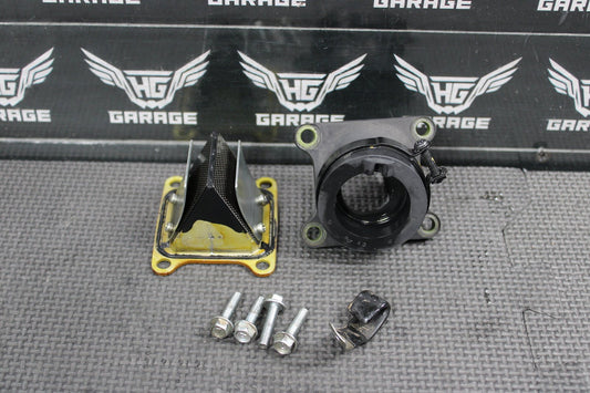 2020 KAWASAKI KX100 KX112 OEM INTAKE REED BLOCK ASSEMBLY - hggarage