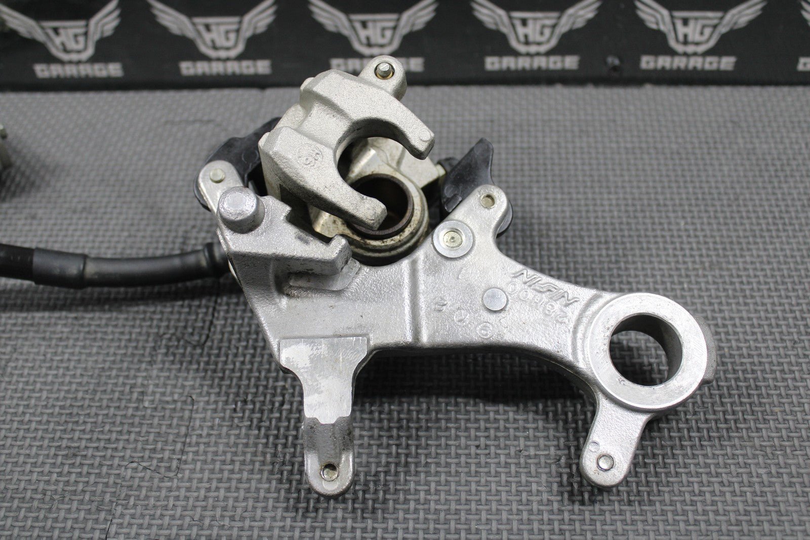 2020 SUZUKI RMZ250 OEM NISSIN REAR BACK BRAKE CALIPER MASTER CYLINDER LEVER GOOD - hggarage