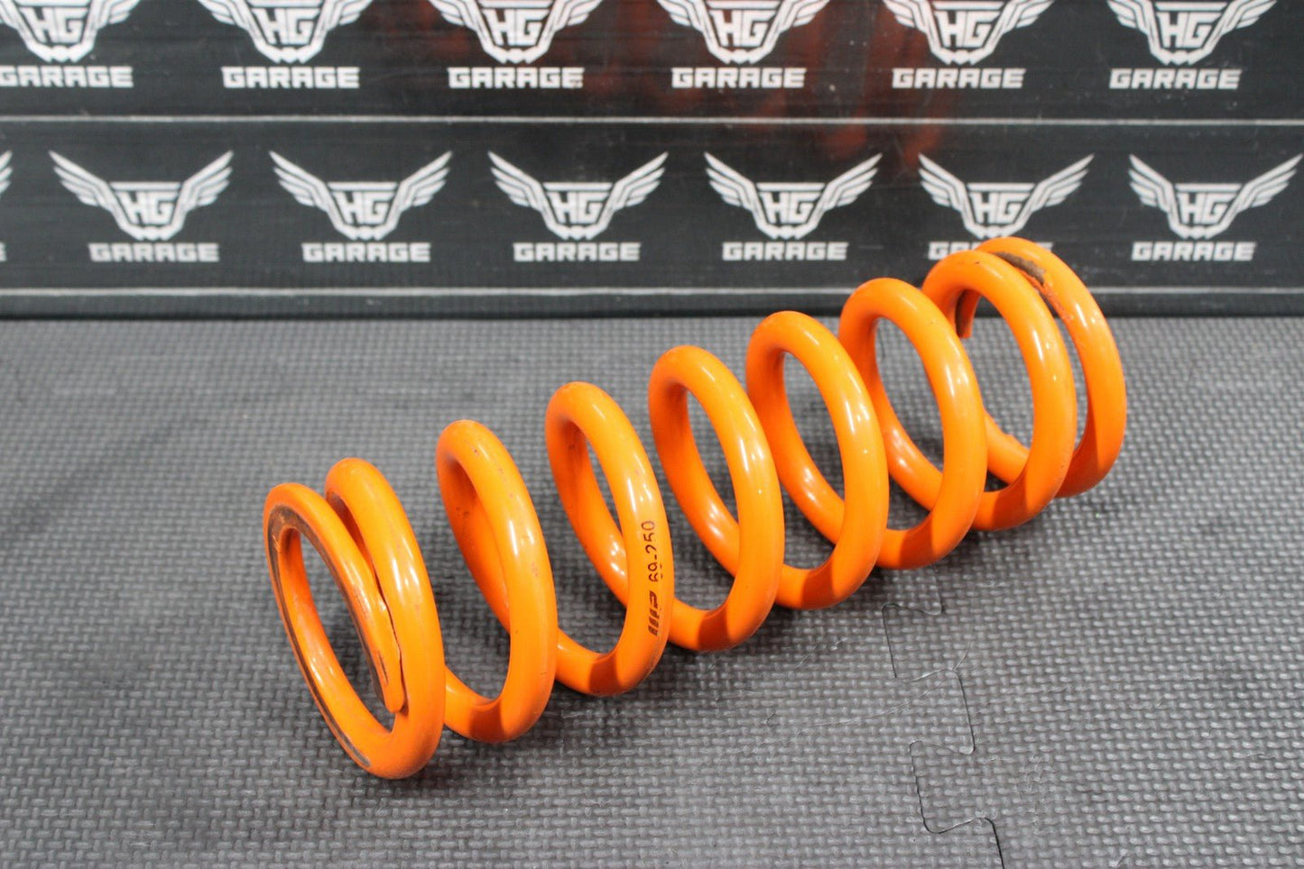 2012 KTM 250 300 XCW OEM REAR BACK SHOCK SPRING ABSORBER SUSPENSION ORANGE - hggarage