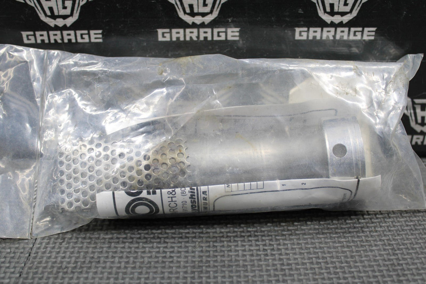 NEW YOSHIMURA RS - 4 EXHAUST MUFFLER QUIET 2M - MAX INSERT 1.5" INS - 2M28 - K - hggarage