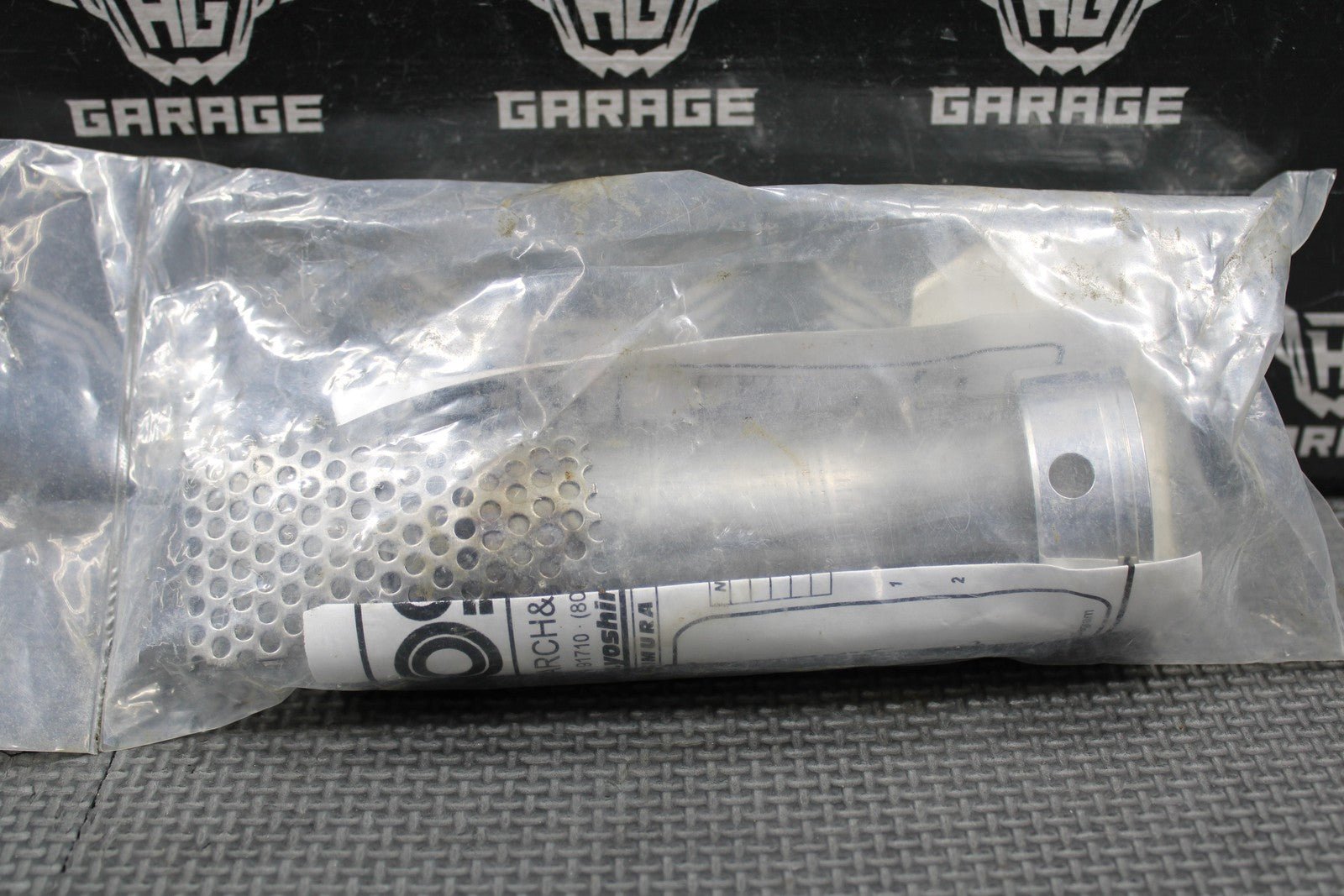 NEW YOSHIMURA RS - 4 EXHAUST MUFFLER QUIET 2M - MAX INSERT 1.5" INS - 2M28 - K - hggarage
