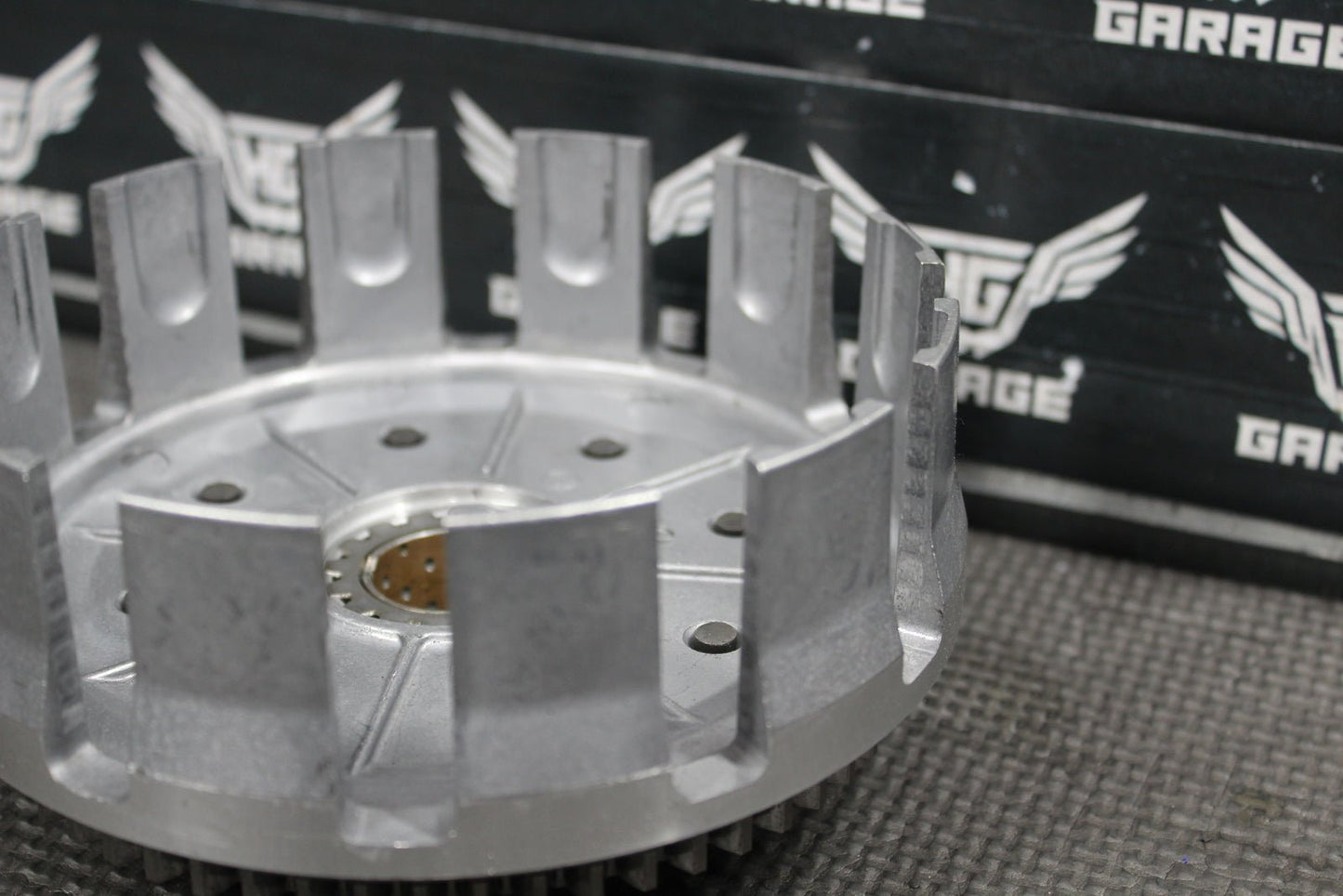 2007 Kawasaki KX450F OEM Clutch Basket 13087 - 0015 13095 - 0052 - hggarage