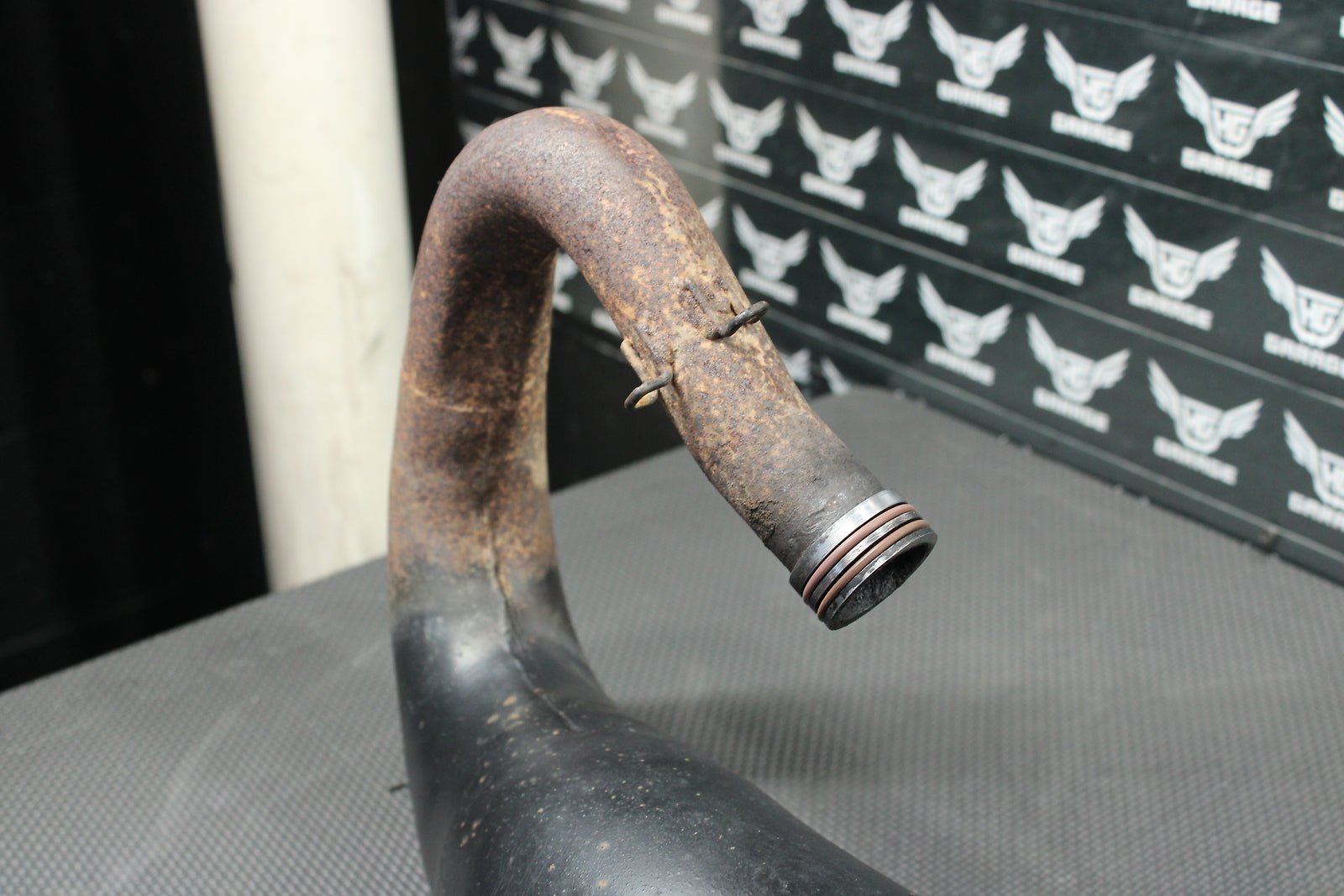 1999 Kawasaki 98 - 00 KX100 KX80 SPES Exhaust Pipe Expansion Chamber Header - hggarage