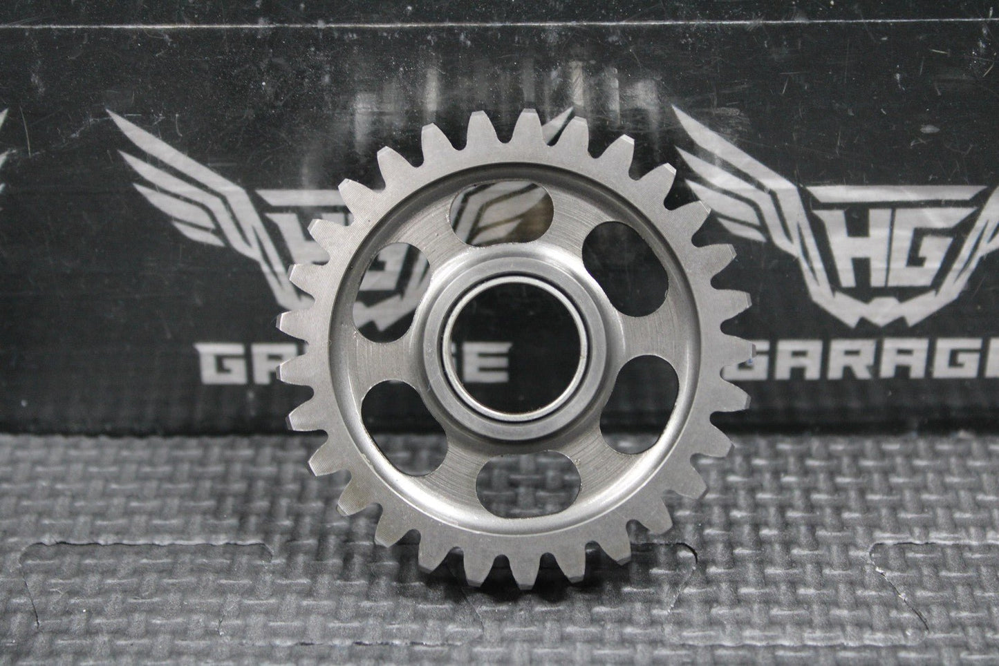 2000 HONDA CR125R OEM KICKSTART KICK START SHAFT W IDLER GEAR BOLT 28210 - KS6 - 700 - hggarage