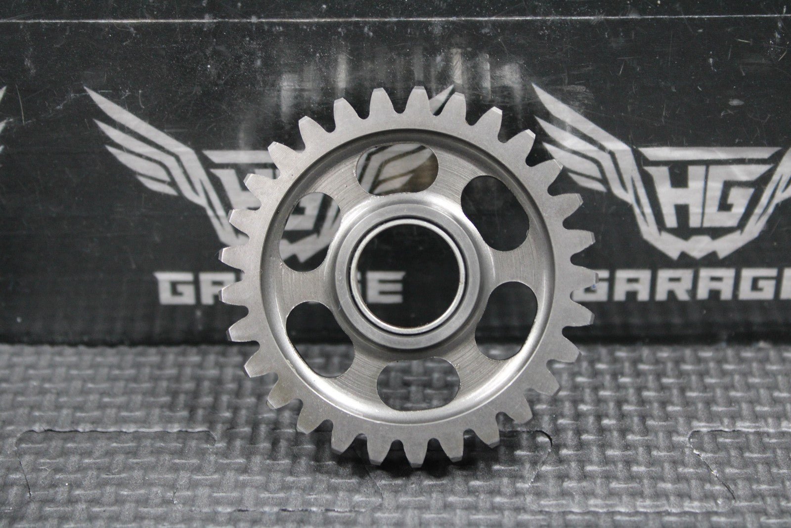 2000 HONDA CR125R OEM KICKSTART KICK START SHAFT W IDLER GEAR BOLT 28210 - KS6 - 700 - hggarage