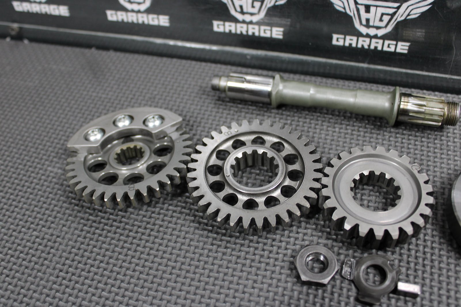 2009 YAMAHA 06 - 09 YZ450F OEM ENGINE MOTOR CRANKSHAFT BALANCER - hggarage