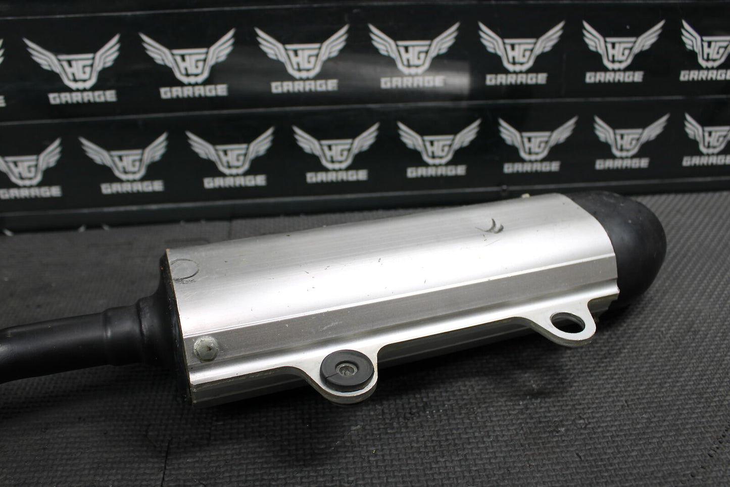 2004 03-05 KAWASAKI KX125 OEM MUFFLER EXHAUST SILENCER SLIP ON PIPE 18100-0003