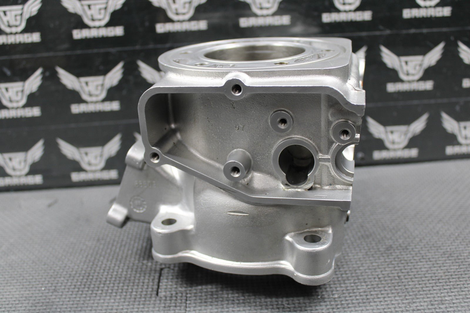 1999 99 - 00 HUSQVARNA CR250 WR250 OEM CYLINDER BORE JUG TOP END 66.40MM 800086805 - hggarage