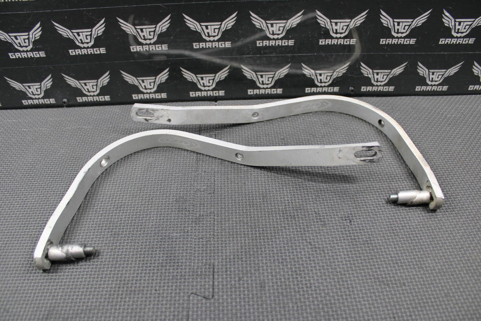 2007 07 - 08 KAWASAKI KX250 KX250F KX450F BRP FAT BAR CLAMPS HAND GUARD MOUNTS - hggarage