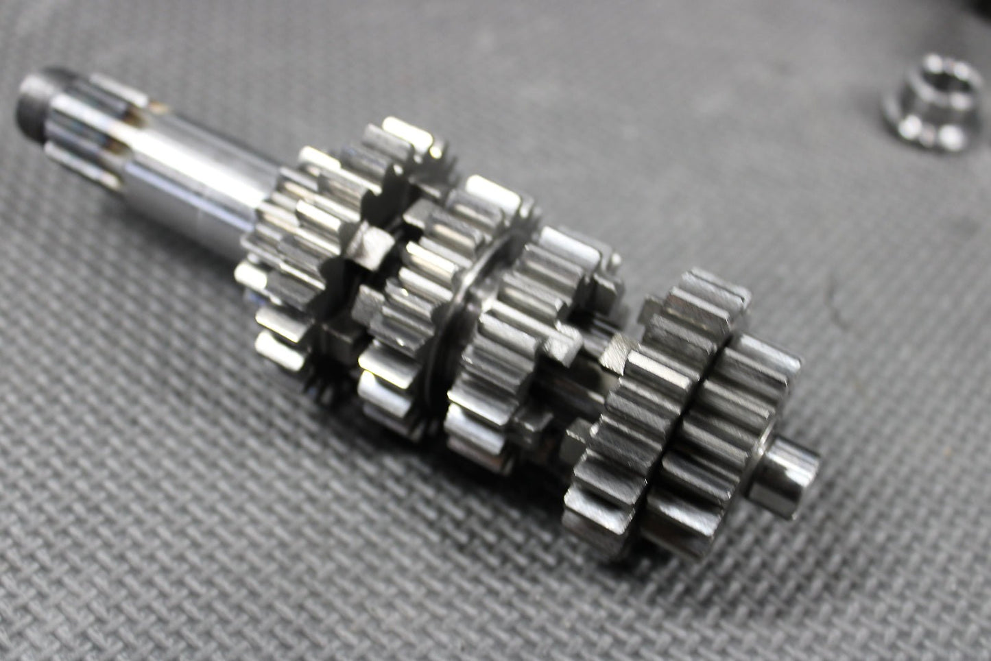 2005 Kawasaki KX100 Kawasaki OEM Engine Transmission Assembly Gears Shift Forks - hggarage