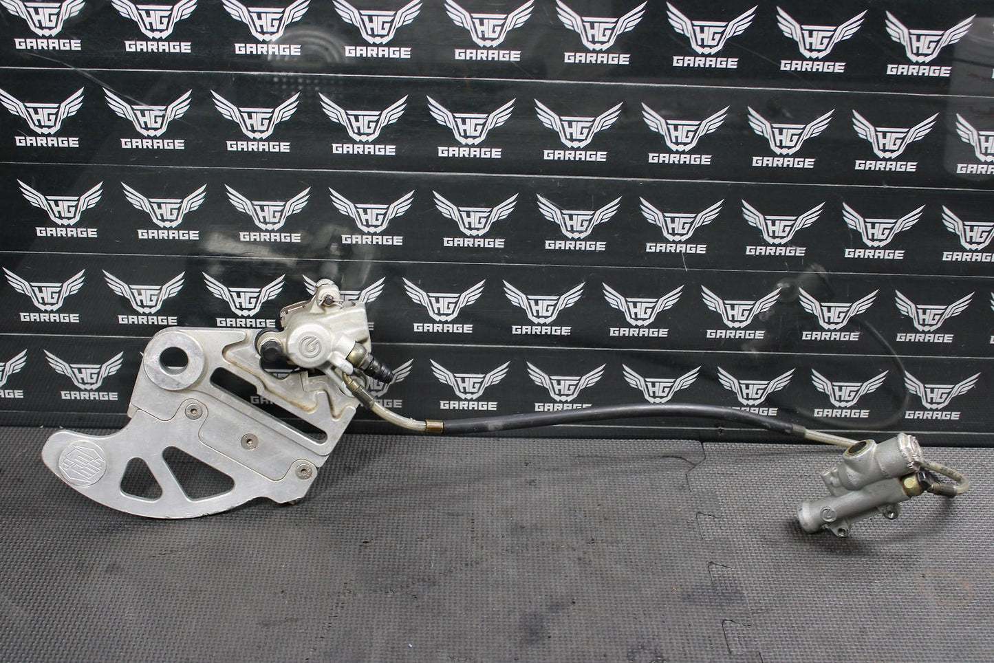 2006 KTM 450SX OEM Brembo Rear Back Brake Caliper Master Cylinder Lever 5481308 - hggarage