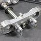 2001 YAMAHA YZ250 OEM FRONT FORKS LOWER UPPER TRIPLE TREE STEM CLAMP - hggarage