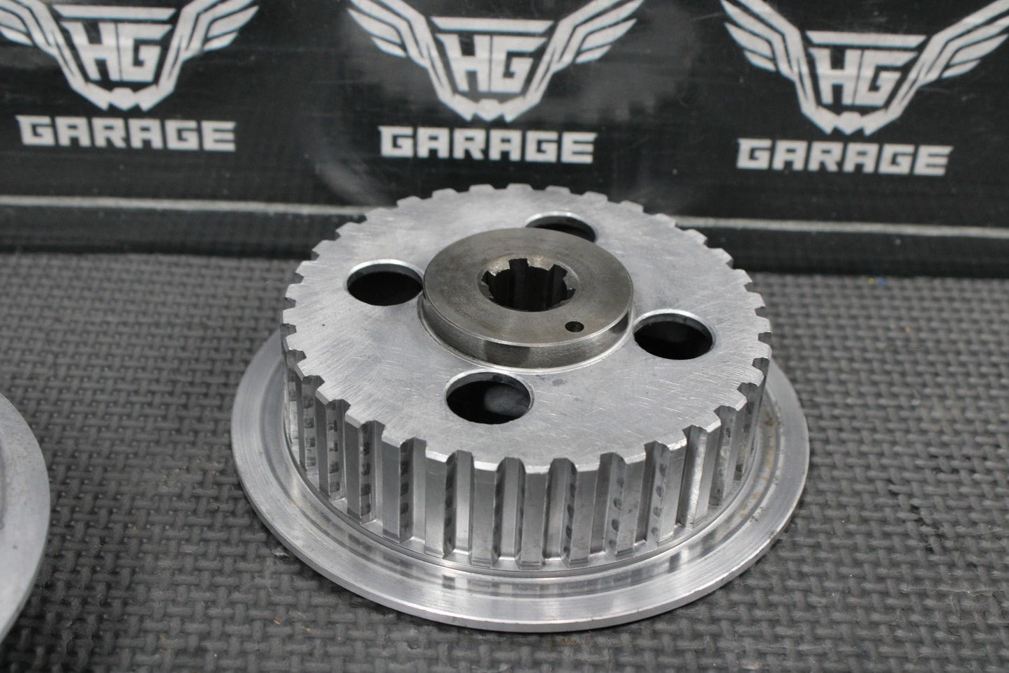 2008 Kawasaki KLX140 OEM Complete Clutch W Plates Basket Hub 13086 - 1070 - hggarage