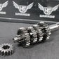 2015 KAWASAKI KX100 KX80 KX85 OEM ENGINE TRANSMISSION TRANNY GEARS GEARBOX DRUM - hggarage