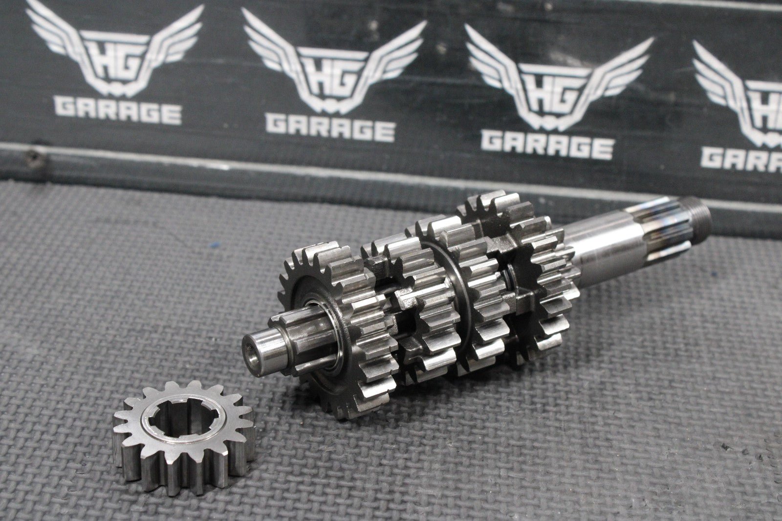 2015 KAWASAKI KX100 KX80 KX85 OEM ENGINE TRANSMISSION TRANNY GEARS GEARBOX DRUM - hggarage