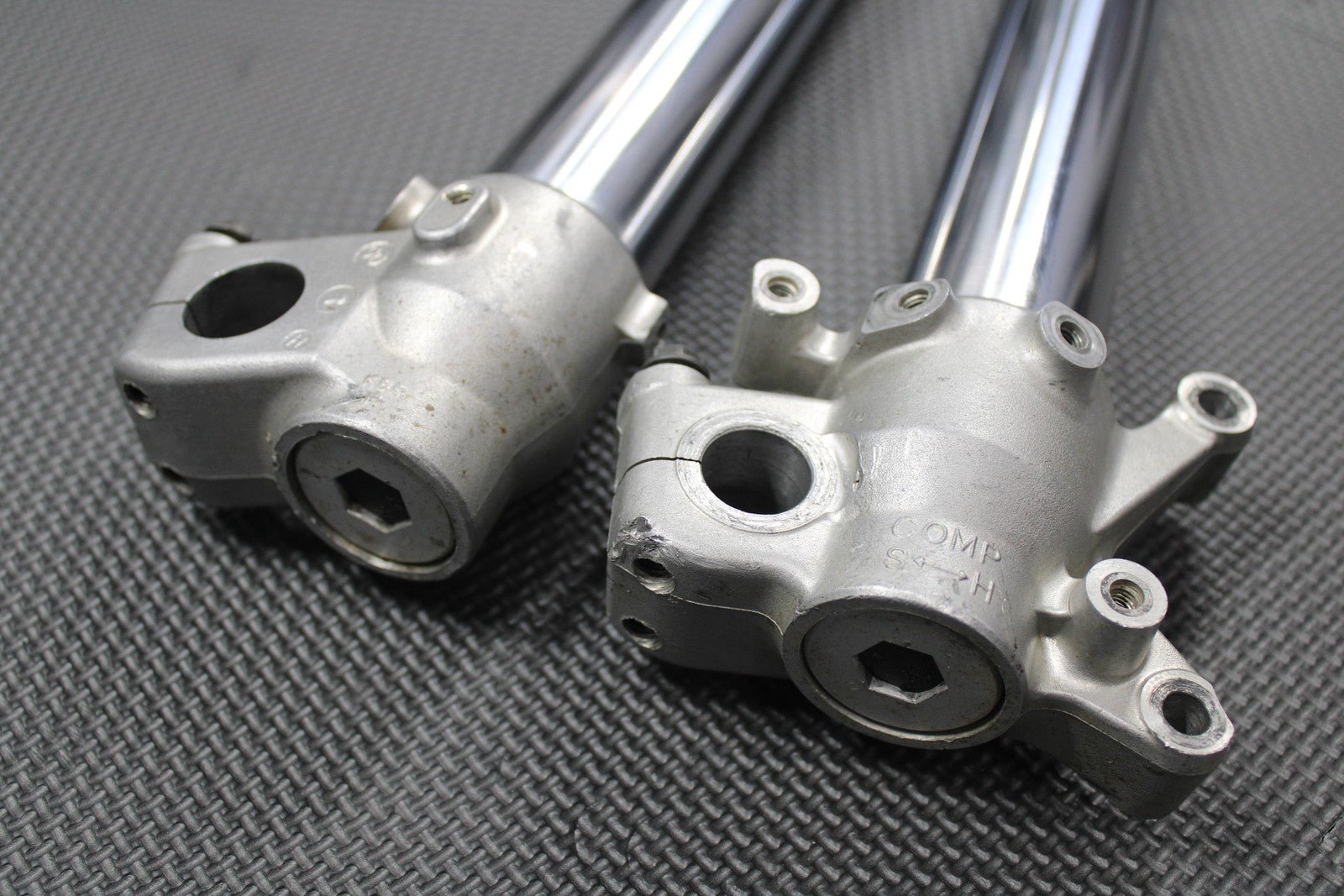 2005 04 - 07 HONDA CR125R OEM KYB RIGHT LEFT FRONT SUSPENSION FORKS SHOCKS GOOD! - hggarage