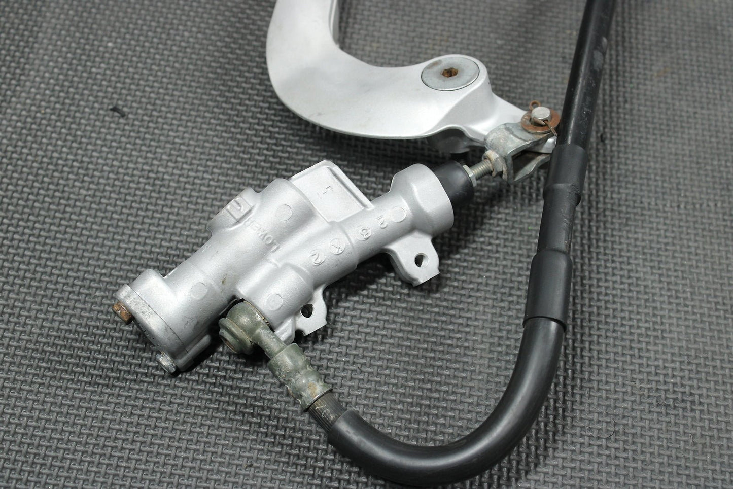 2004 Yamaha YZ450F OEM Nissin Rear Back Brake Caliper Master Cylinder Assembly - hggarage