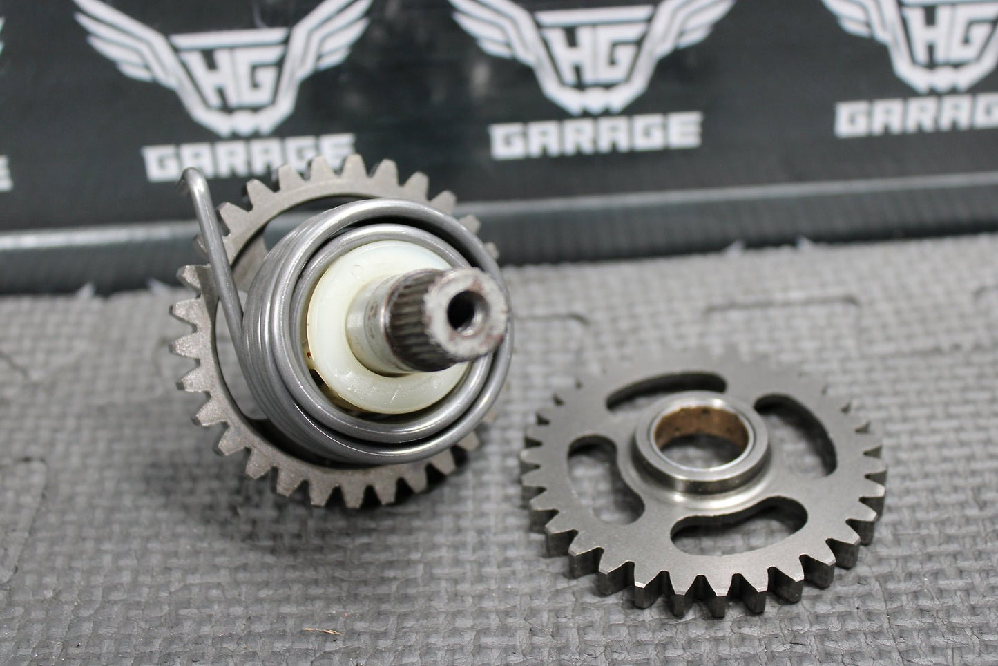 2003 03 - 05 KAWASAKI KX125 OEM KICKSTART KICK START SHAFT W IDLER GEAR 13066 - 1101 - hggarage