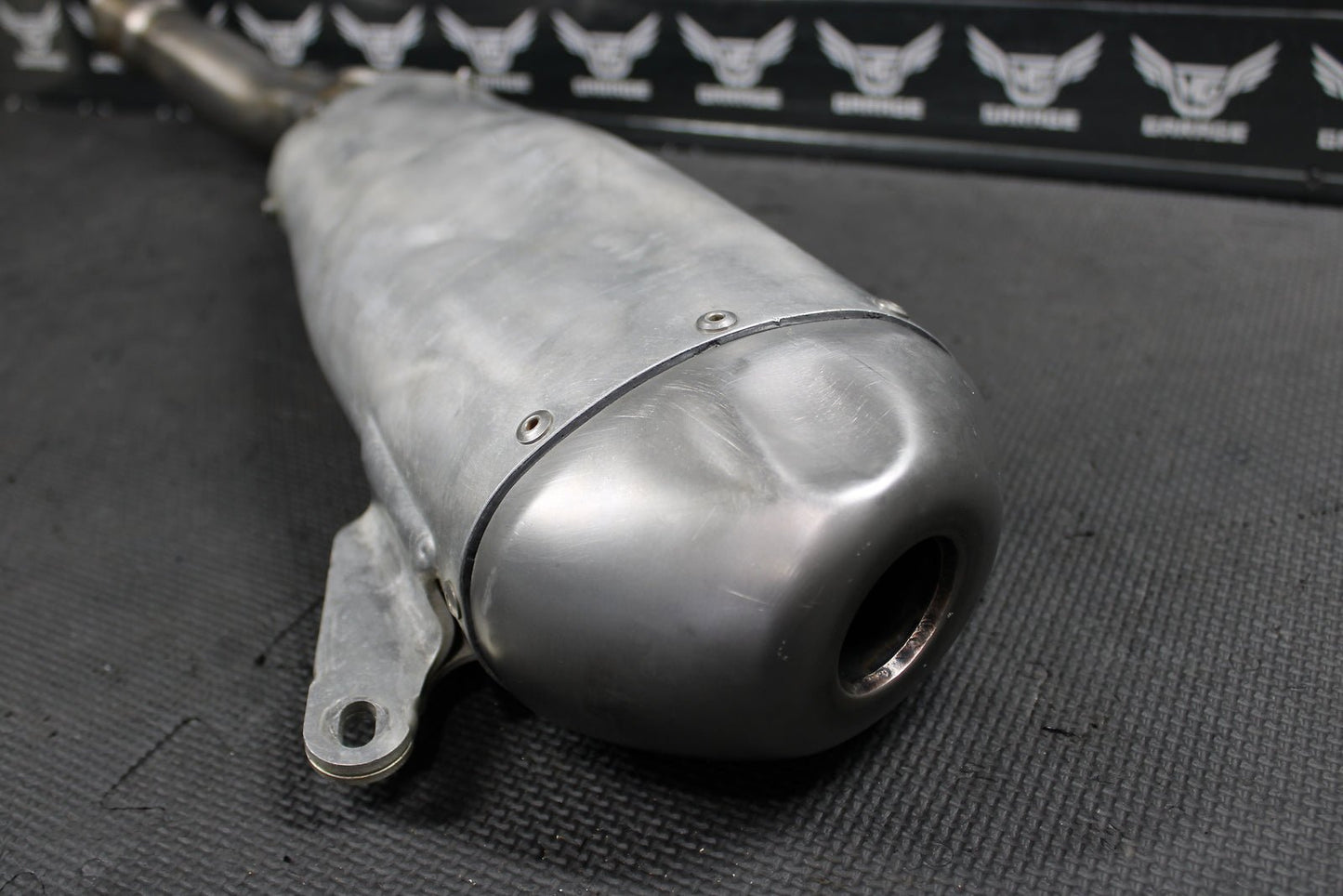 2015 YAMAHA YZ250FX OEM MUFFLER EXHAUST SILENCER SLIP ON PIPE 1SM - 14750 - 10 - 00 - hggarage